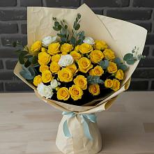 Букет цветов из:  Розы #REPLACE_PRED# Днепровской