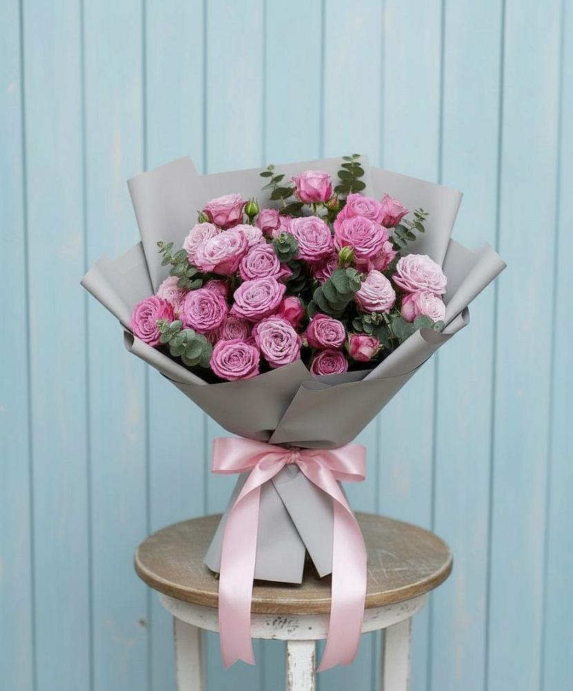 Букет цветов из: Розы в Днепровской