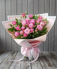Букет Розовый кустик #REPLACE_PRED# Днепровской
