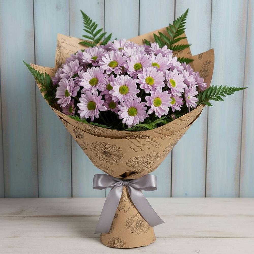 Букет цветов из: Хризантемы в Днепровской