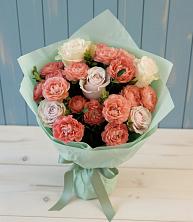 Букет цветов из:  Розы в Днепровской