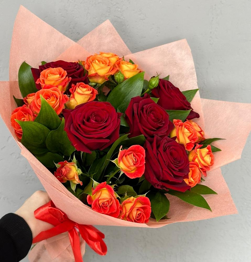 Букет Любовь и восторг в Днепровской