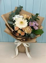 Букет цветов из:  Герберы и Хризантемы #REPLACE_PRED# Днепровской