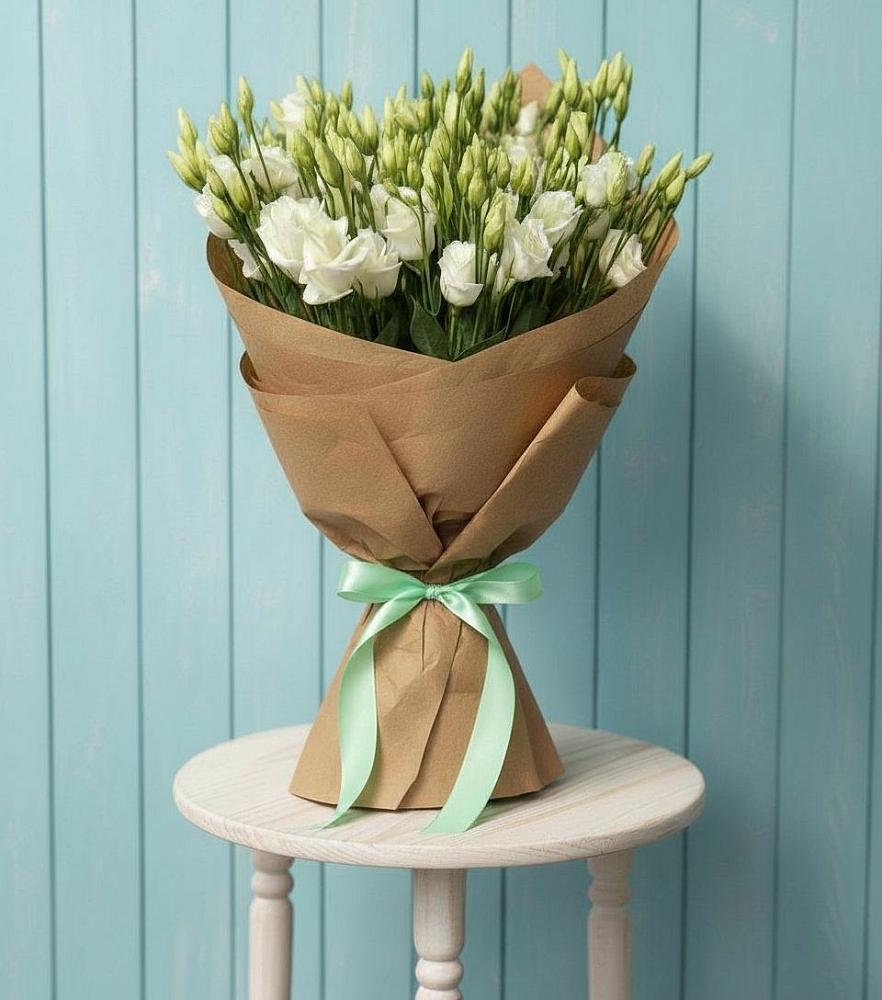 Букет цветов из: Лизиантусы в Днепровской