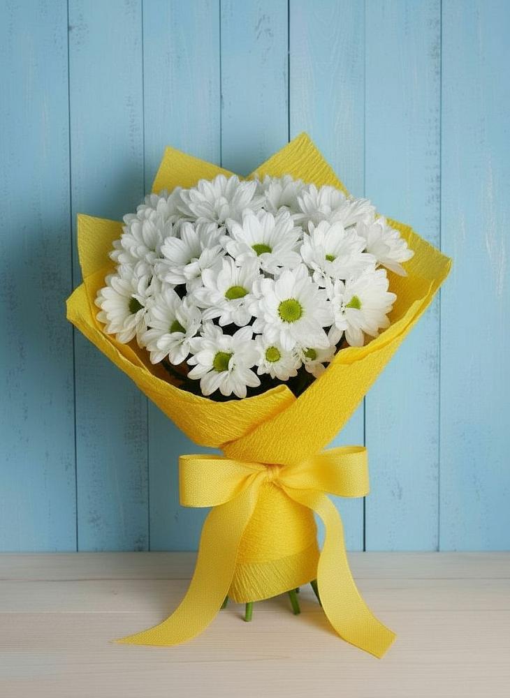Букет цветов из: Хризантемы в Днепровской