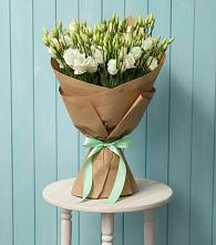 Букет цветов из:  Лизиантусы в Днепровской