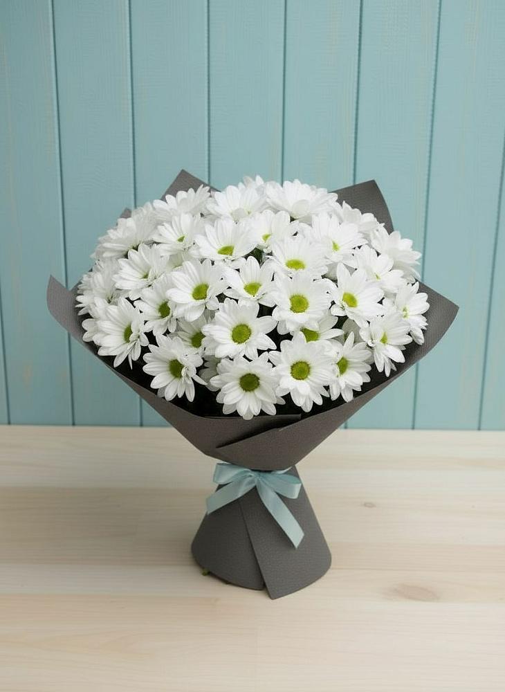 Букет цветов из: Хризантемы в Днепровской