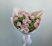Букет цветов из:  Розы и Хризантемы в Днепровской