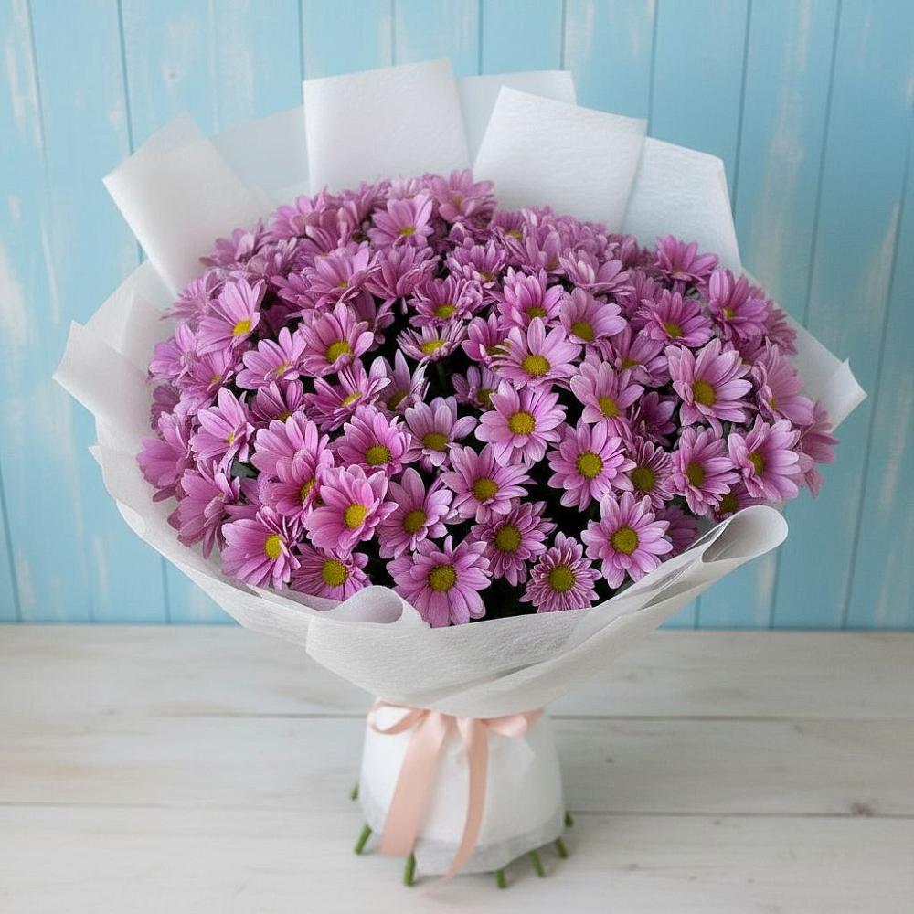 Букет цветов из: Хризантемы в Днепровской