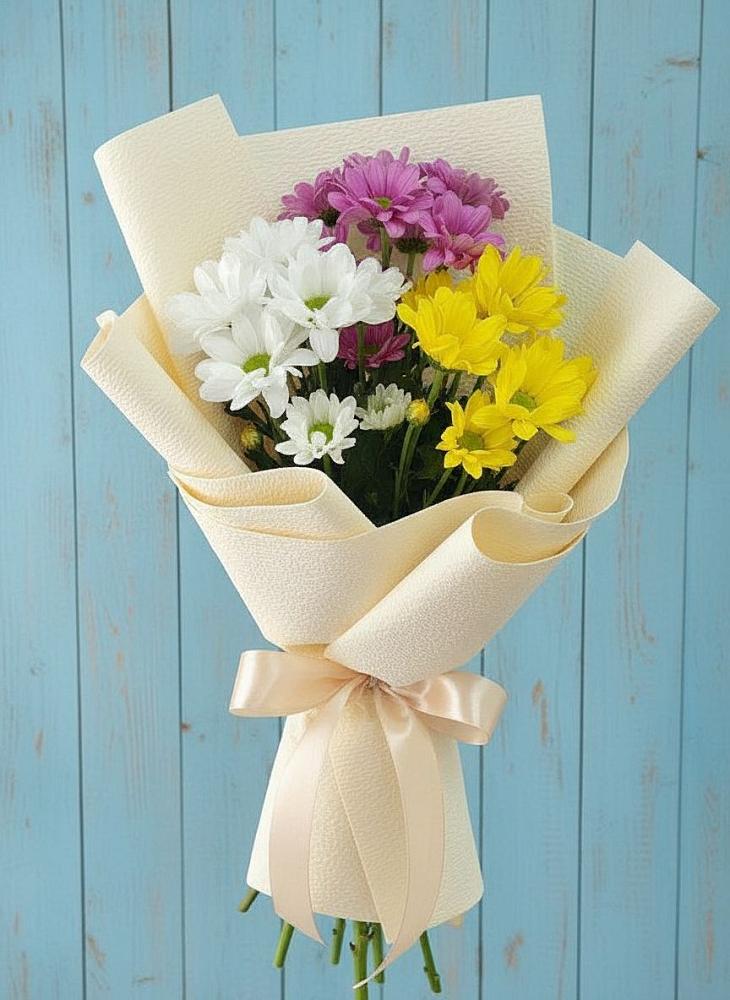 Букет цветов из: Хризантемы в Днепровской