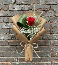 Букет цветов из:  Розы в Днепровской