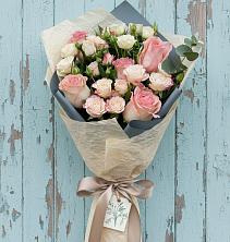 Букет цветов из:  Розы в Днепровской