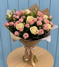 Букет цветов из:  Розы #REPLACE_PRED# Днепровской