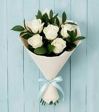 Букет цветов из:  Розы в Днепровской