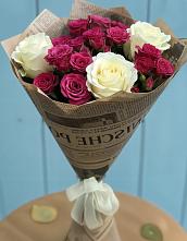 Букет цветов из:  Розы #REPLACE_PRED# Днепровской