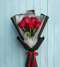 Букет цветов из:  Розы в Днепровской