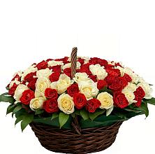 Премиум букет из: Розы #REPLACE_PRED# Днепровской