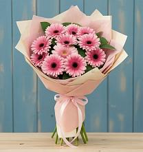 Букет цветов из:  Герберы #REPLACE_PRED# Днепровской