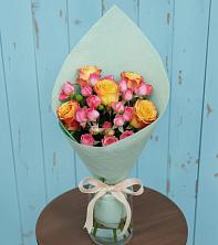 Букет цветов из:  Розы в Днепровской