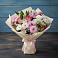 Букет цветов из: Хризантемы, Альстромерии и Розы в Днепровской